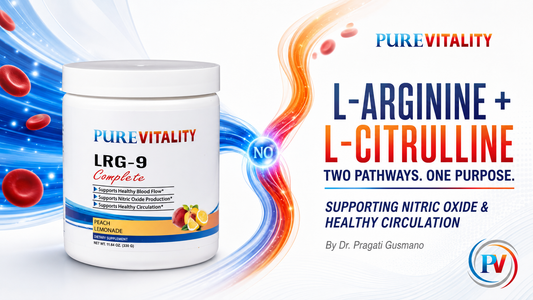 Circulation Support: L-Arginine and L-Citrulline