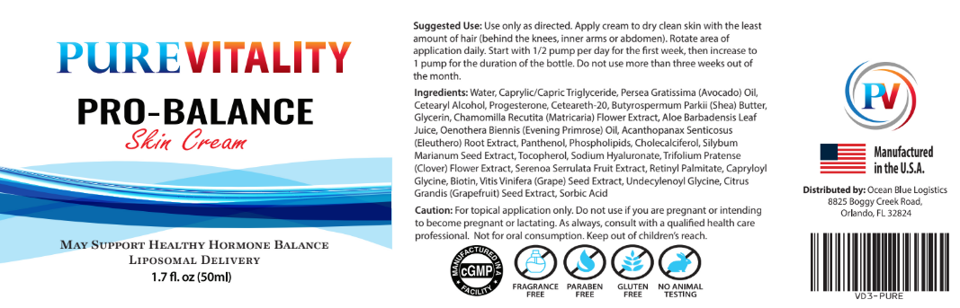 PURE ProBalance Label